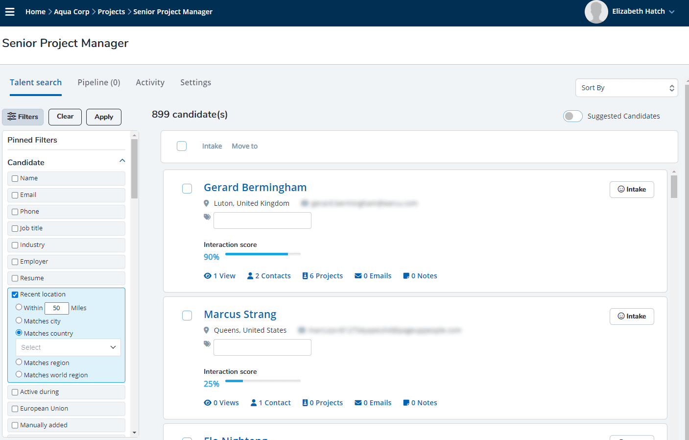 All-in-one, personalized talent attraction